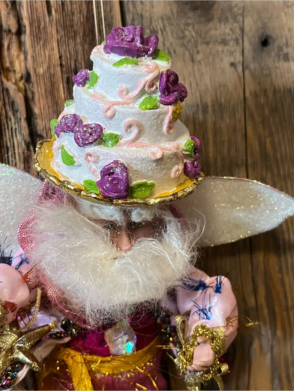 Mark Roberts Fairy Pink & Gold Party Fairy -